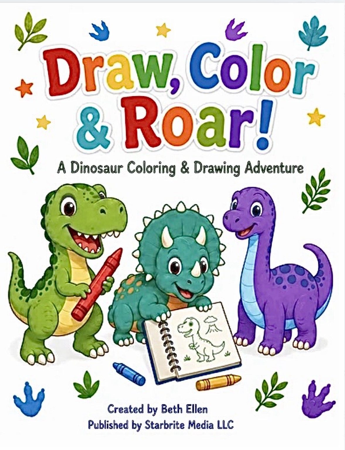 Draw, Color & Roar! cover